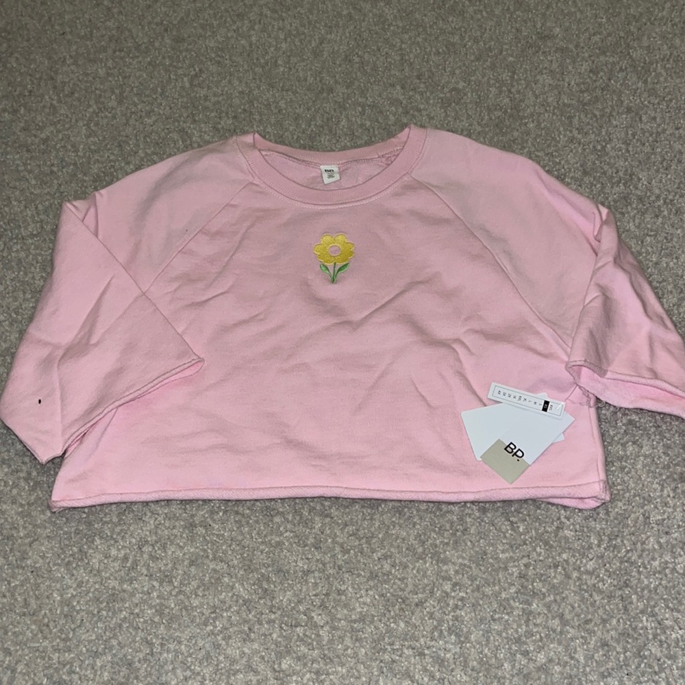 Pink crop top